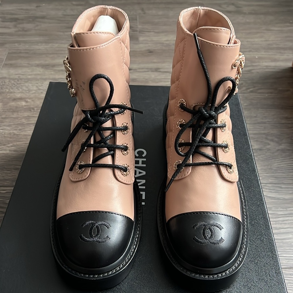 Chanel combat boots - Picture 3 of 8